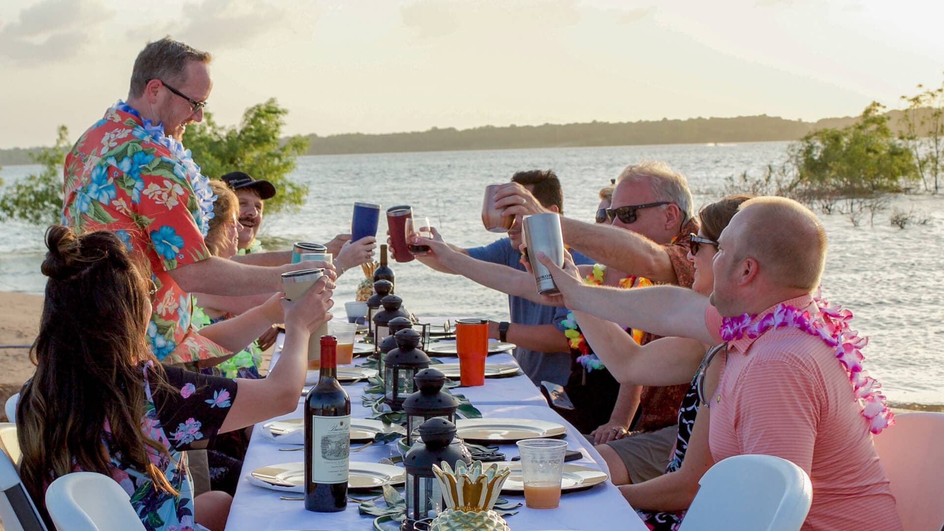 Lighthouse Lodge dinner